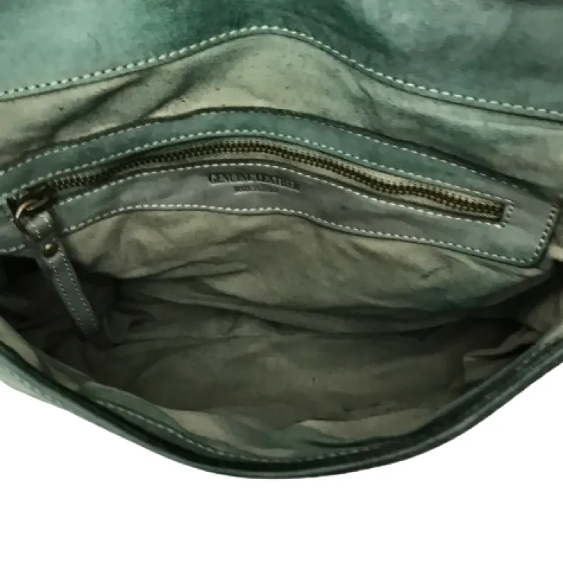 Handcrafted Bag Washed With Studs