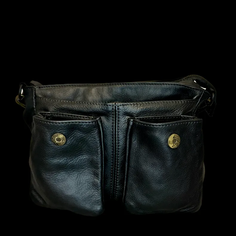 Handcrafted Bag With Interchangeable Handle And Shoulder Strap