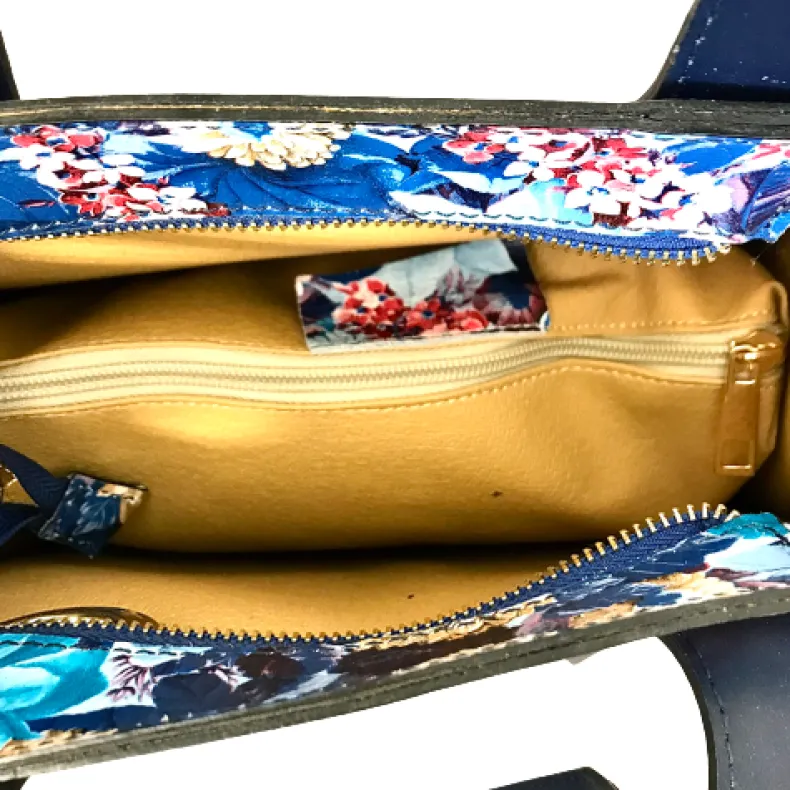 Handcrafted Bag With Floral Print
