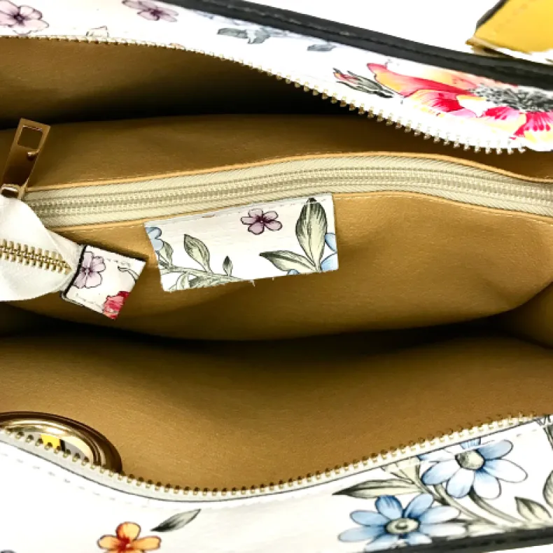 Handcrafted Bag With Floral Print