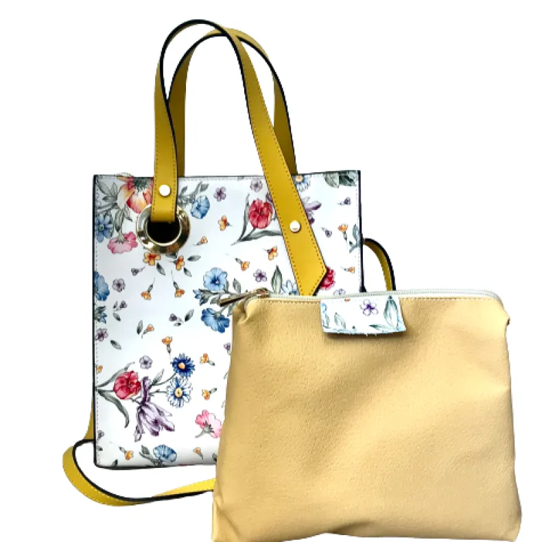 Handcrafted Bag With Floral Print