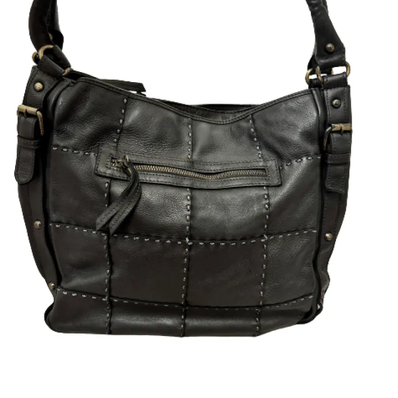 Handcrafted Bag With Quilted Leather