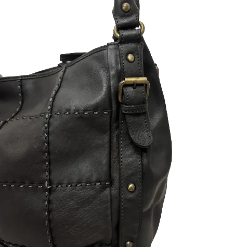 Handcrafted Bag With Quilted Leather