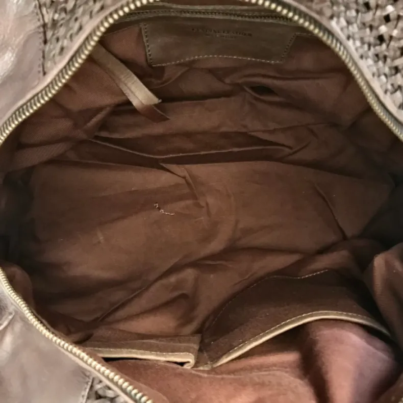 Handcrafted Bag With Weaving