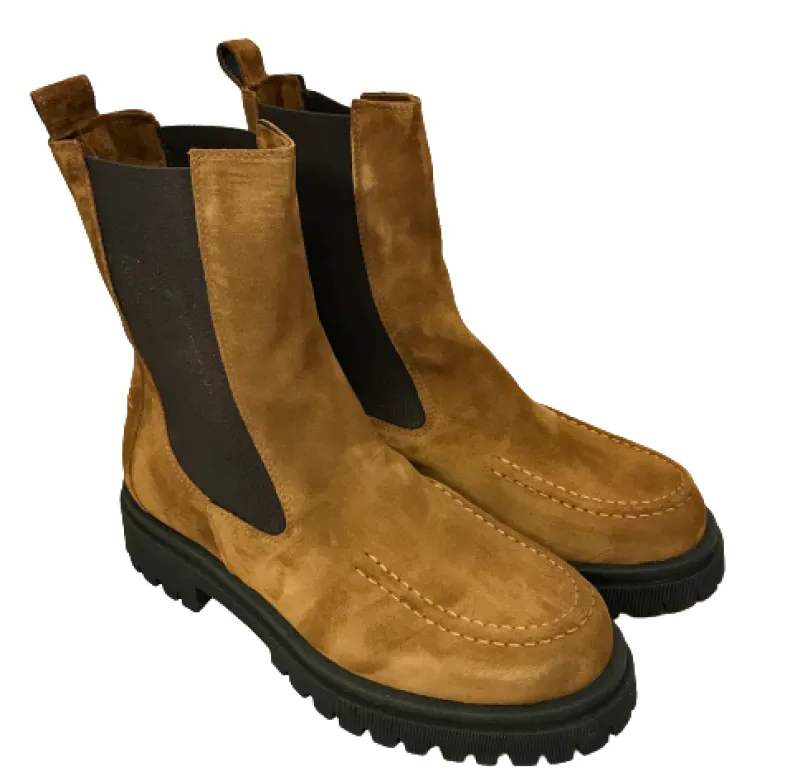 Handcrafted Beatles In Leather Suede