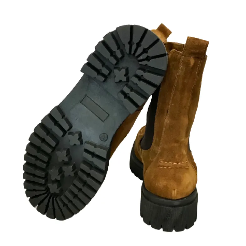 Handcrafted Beatles In Leather Suede