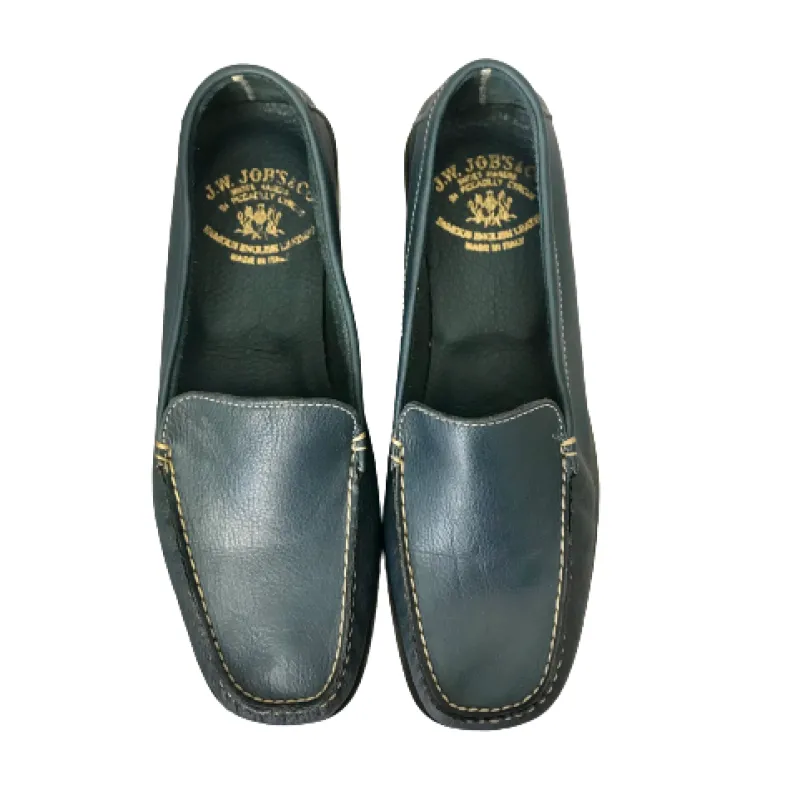 Handcrafted Blue Moose Moccasin