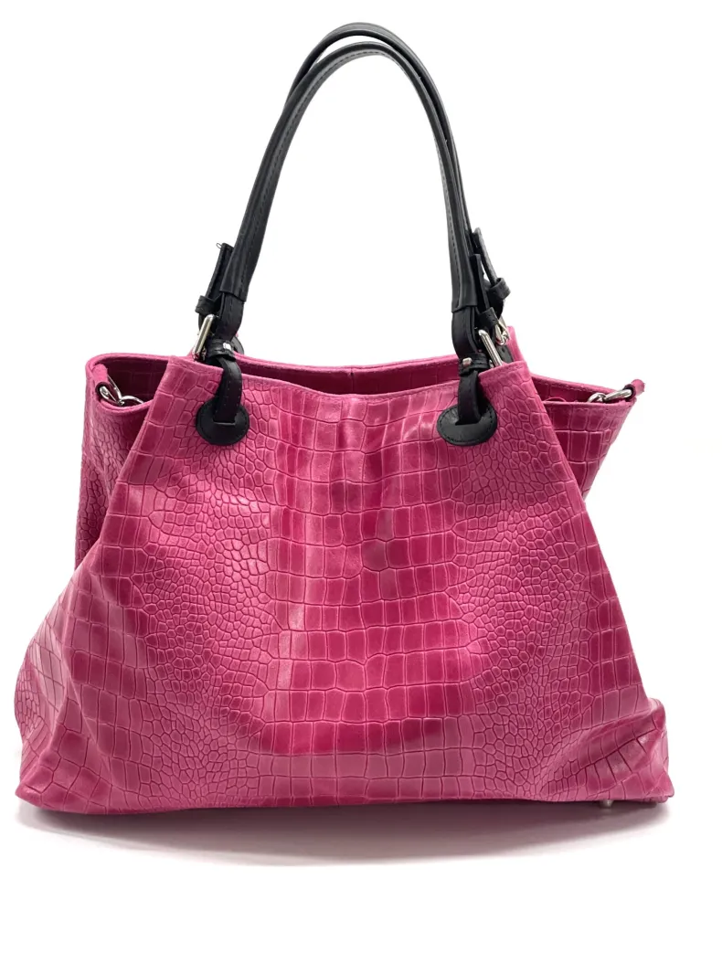 Handcrafted Crocodile Leather Bag