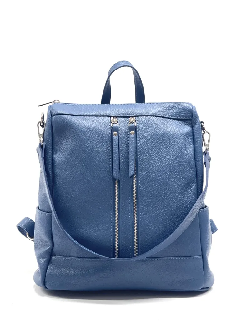 Handcrafted Leather Backpack With Handle