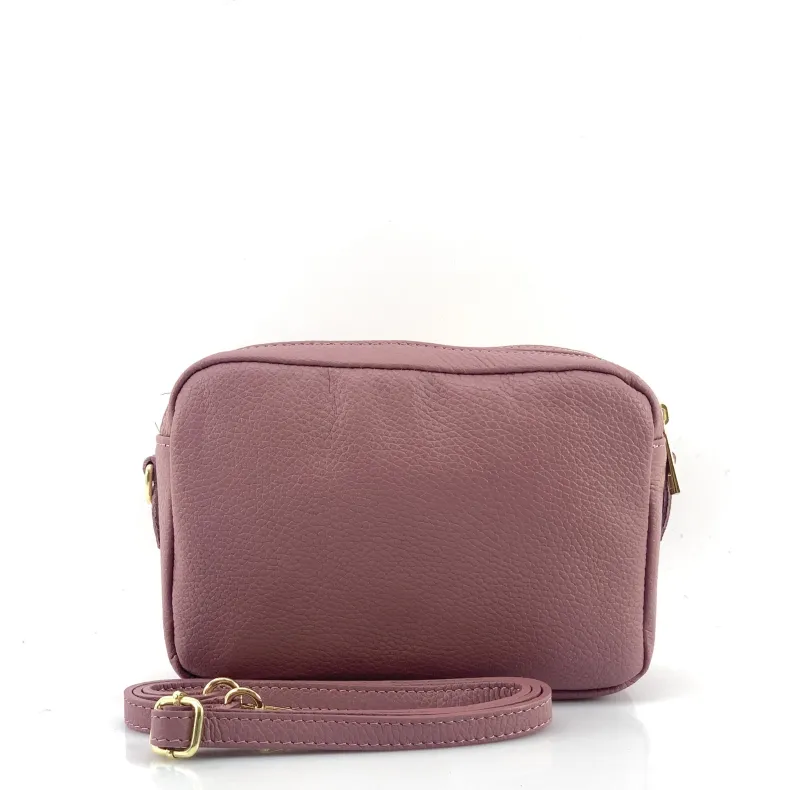 Handcrafted Leather Clutch Bag With Two Compartments