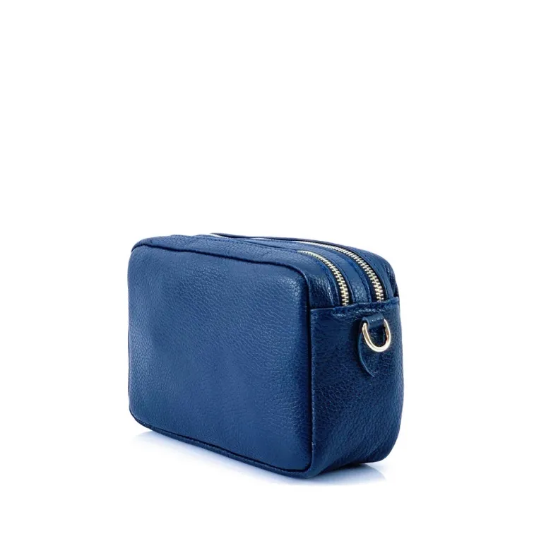 Handcrafted Leather Clutch Bag With Two Compartments