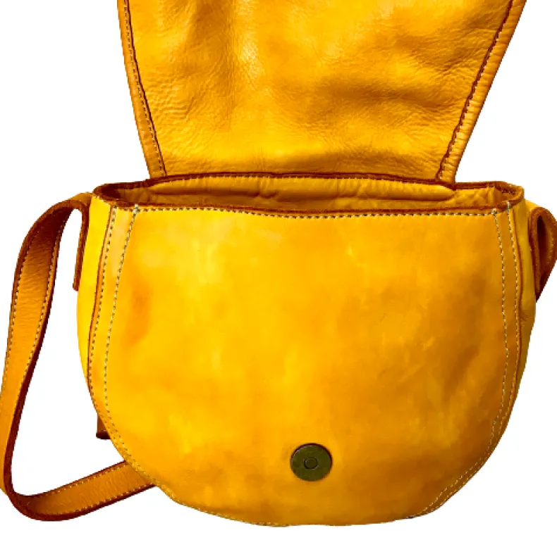 Handcrafted Mini Bag In Woven Leather And Studs