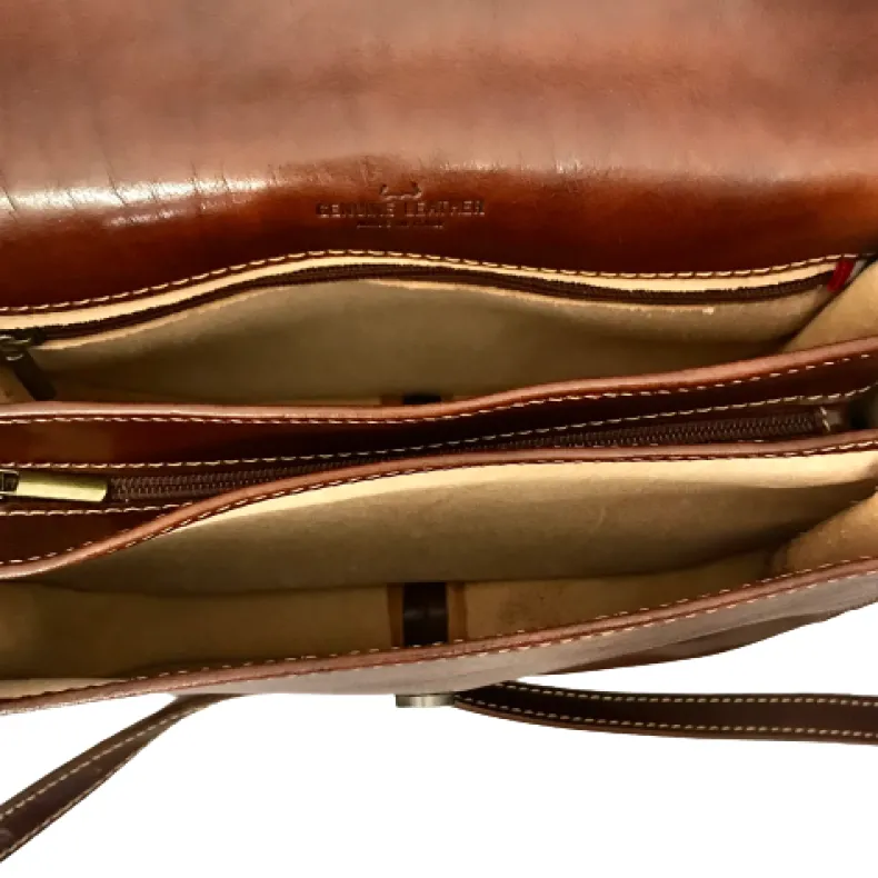 Handcrafted Postwoman With Shoulder Strap L