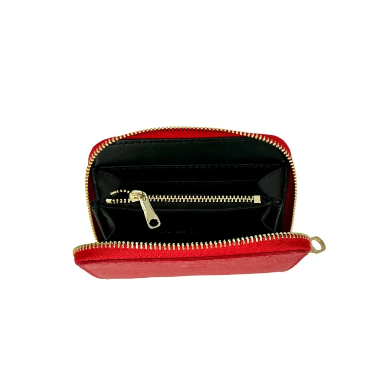 Handcrafted S Dollar Leather Wallet