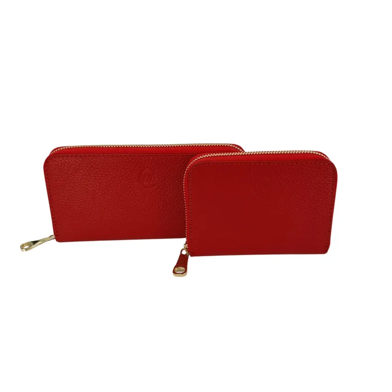 Handcrafted S Dollar Leather Wallet