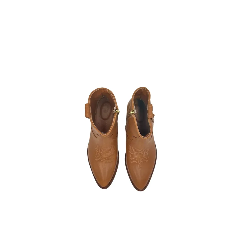 Handcrafted Texan In Low PFV Leather