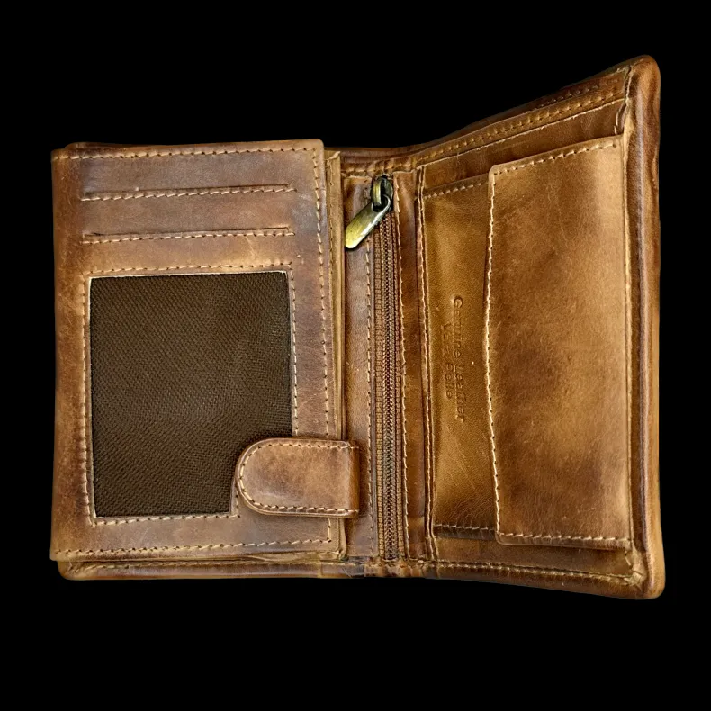 Handcrafted Vertical Woven Wallet