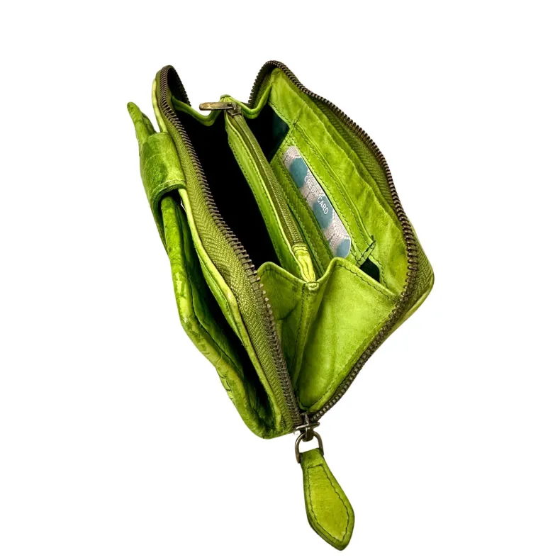 Handcrafted Wallet In Woven Leather