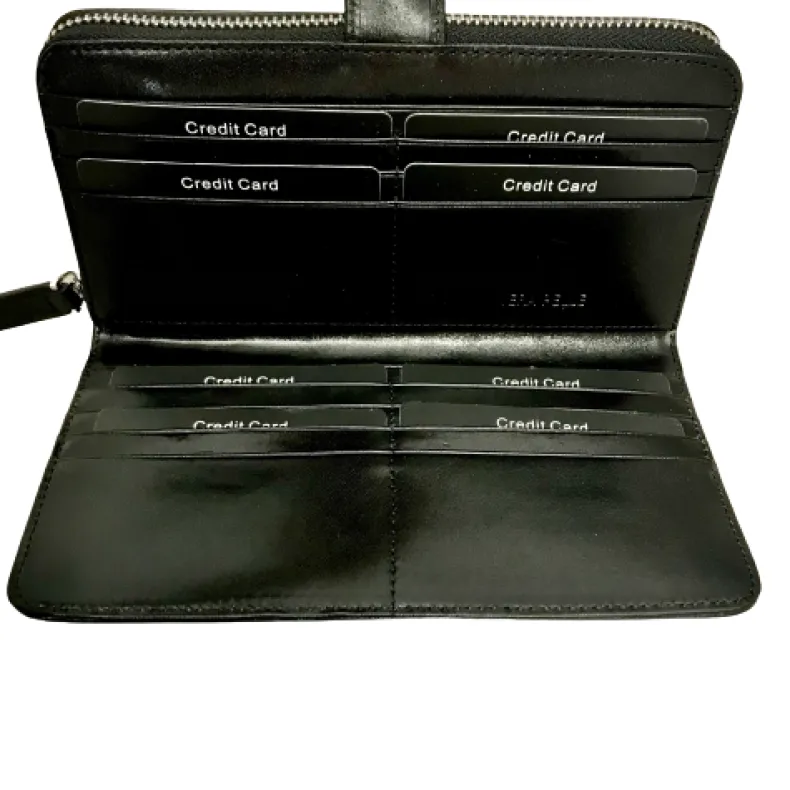 Handcrafted Wallet With Two Closures