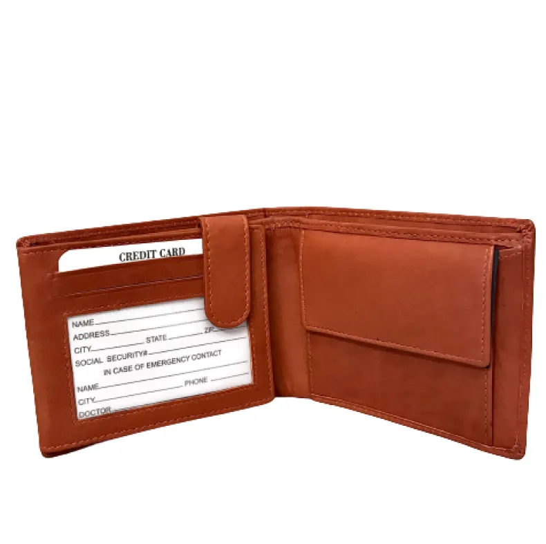 Handcrafted Wallet In Soft Leather