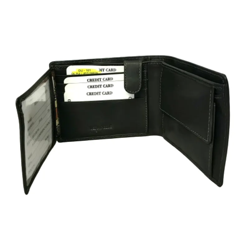 Handcrafted Wallet In Soft Leather