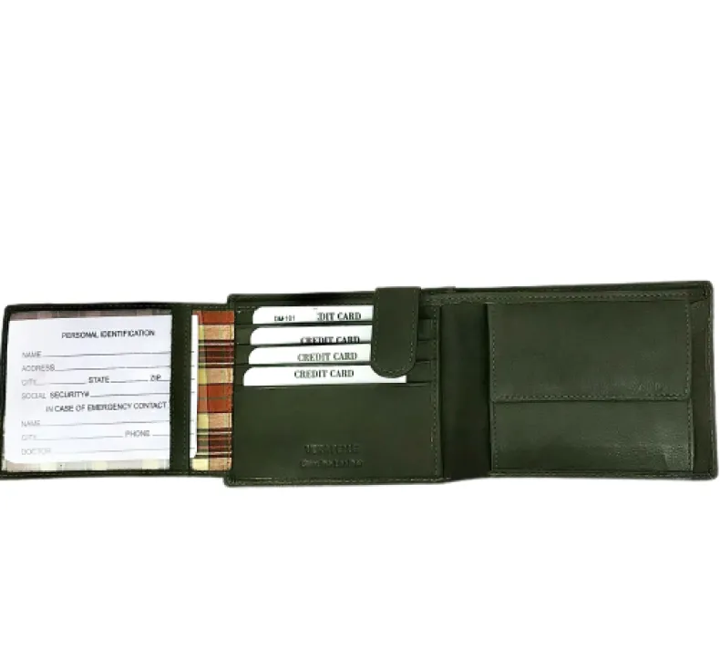 Handcrafted Wallet In Soft Leather