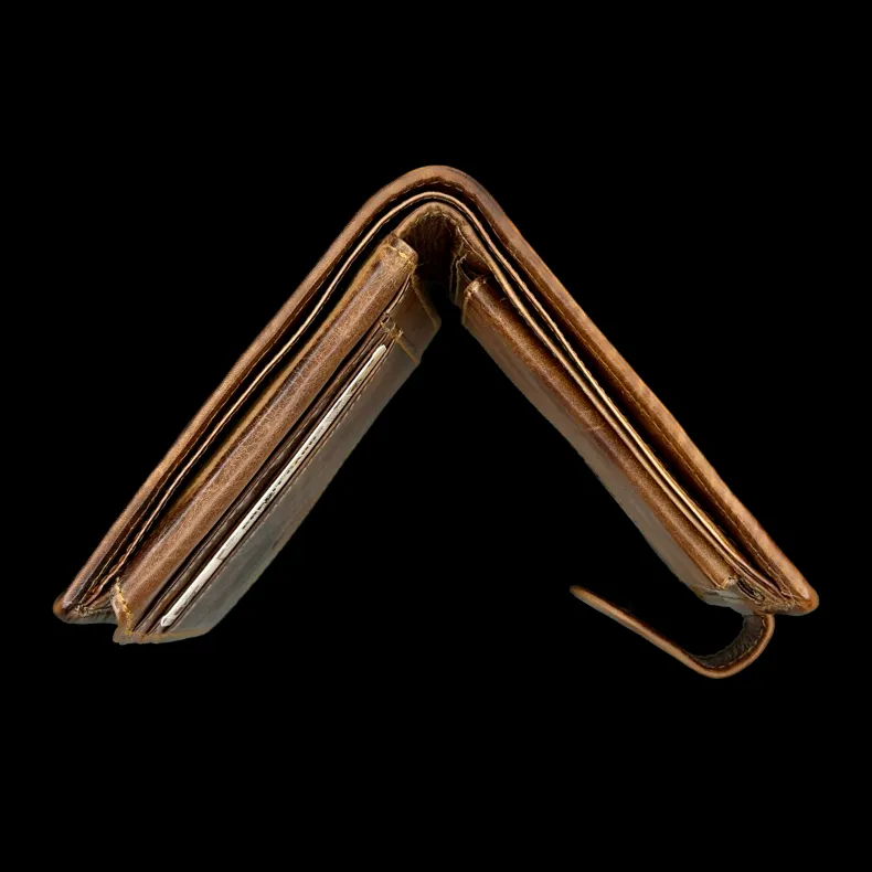 Handcrafted Woven Wallet With Button