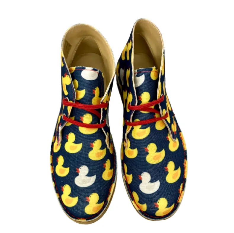 Handmade Ankle Boot Ducks