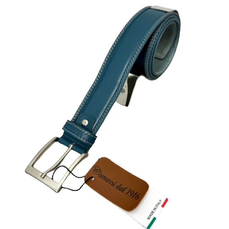 Handmade Belt In Bull Leather 9135