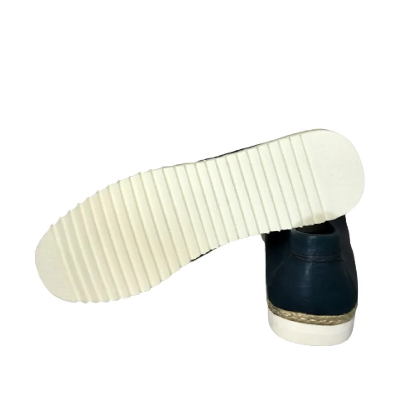 Handmade Blue Summer Moccasin