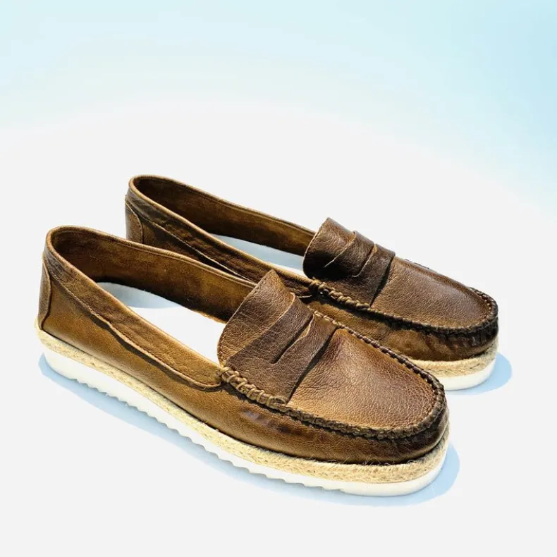 Handmade Cigar Summer Moccasin