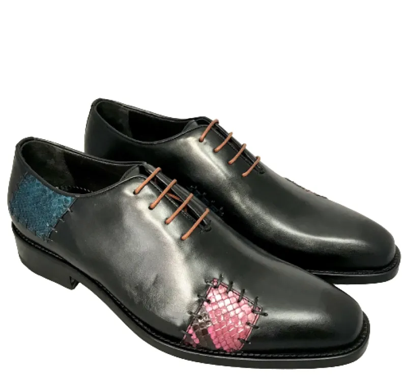 Handmade Lace-up With Patches - Luxury Line