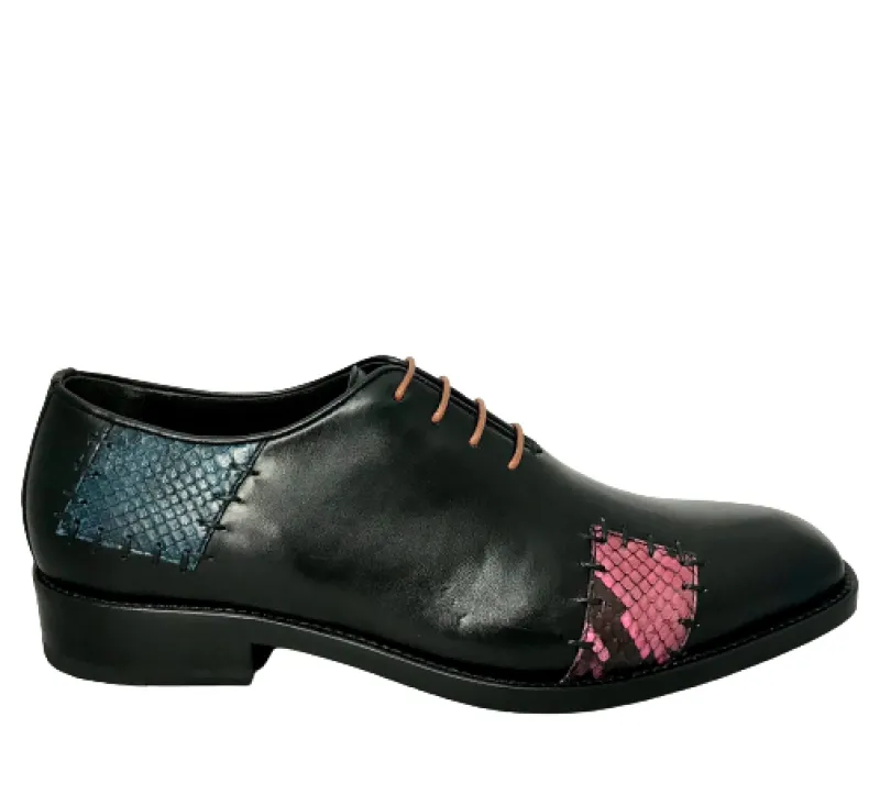 Handmade Lace-up With Patches - Luxury Line