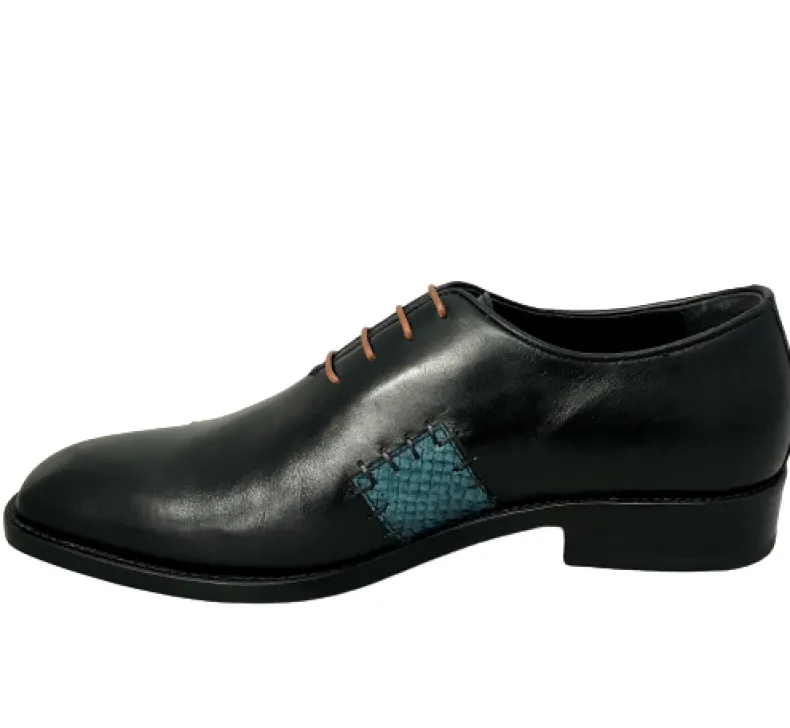 Handmade Lace-up With Patches - Luxury Line