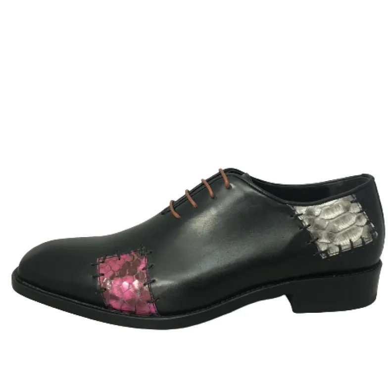 Handmade Lace-up With Patches - Luxury Line