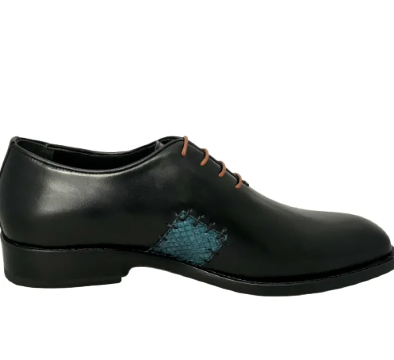 Handmade Lace-up With Patches - Luxury Line