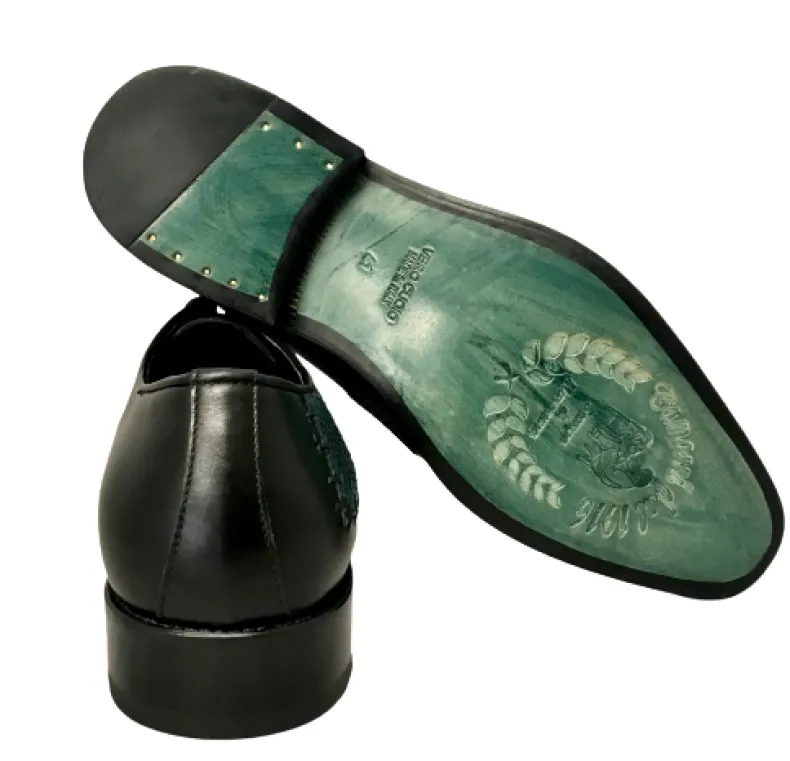 Handmade Lace-up With Patches - Luxury Line