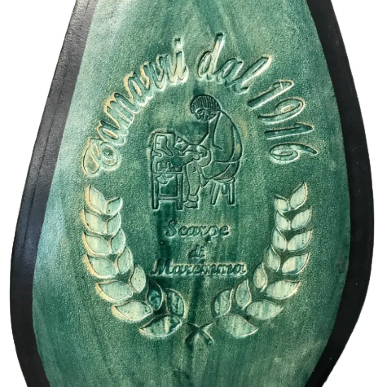 Handmade Lace-up With Patches - Luxury Line