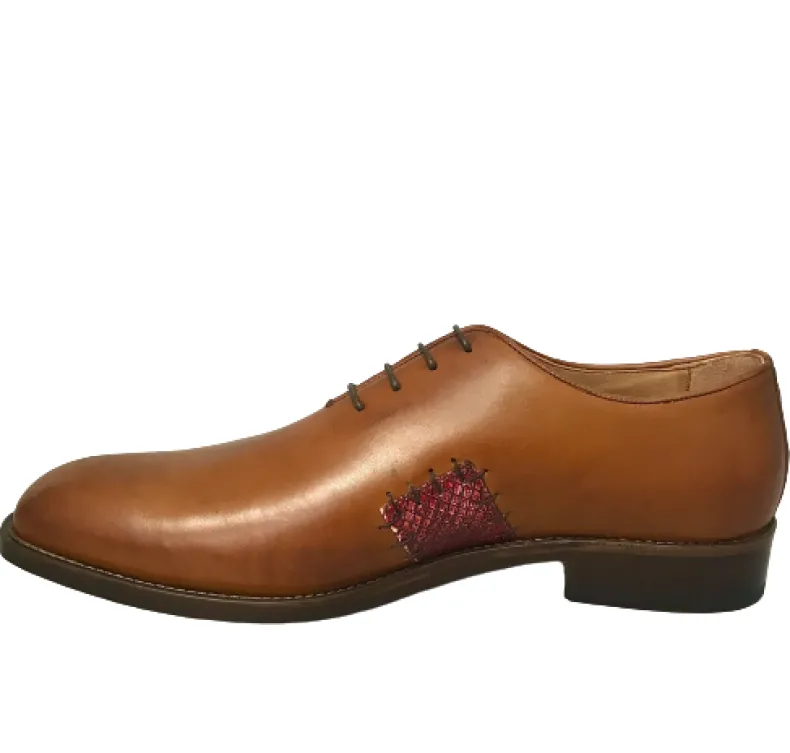 Handmade Lace-up With Patches - Luxury Line