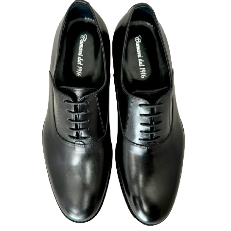 Handmade Oxford In Black Calfskin – Luxury Collection