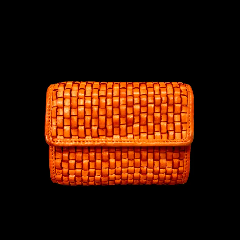 Handmade Wallet In Woven Leather
