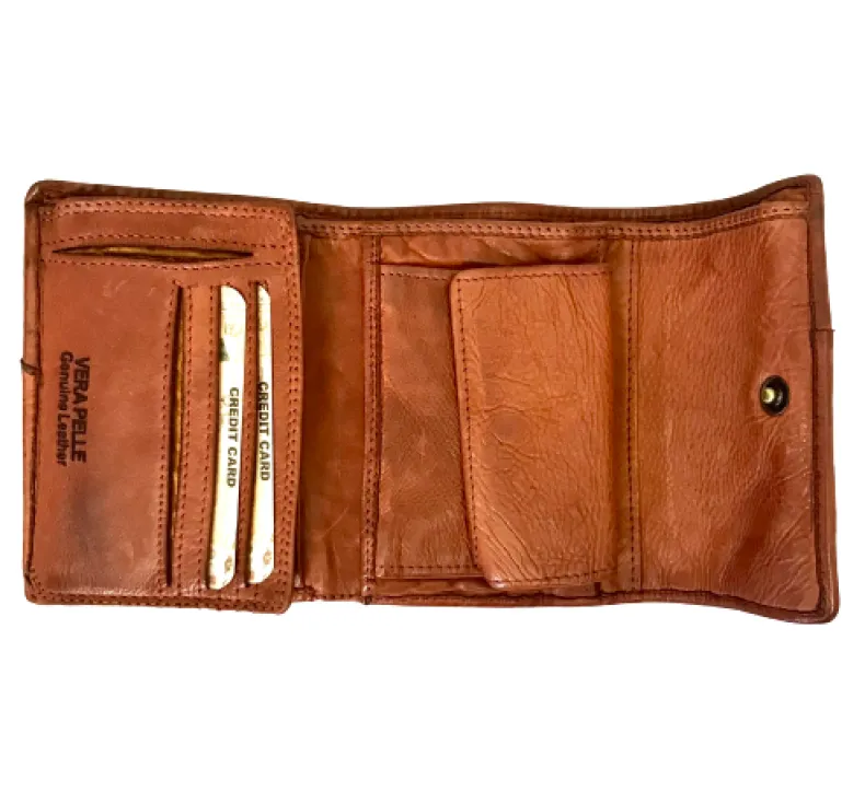 Handmade Wallet In Woven Leather