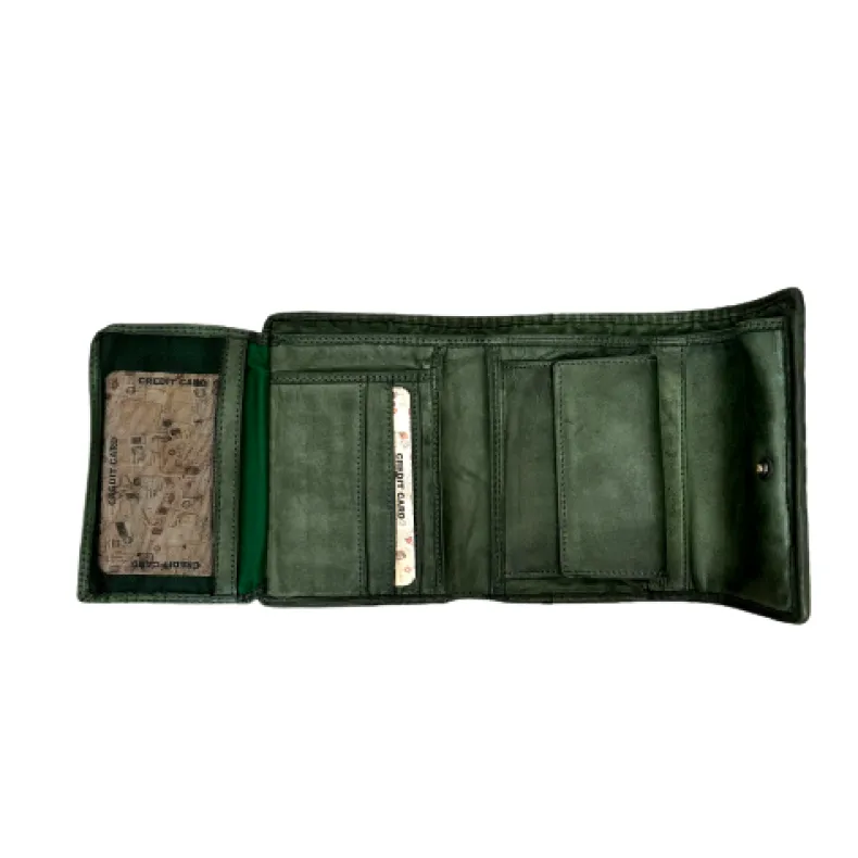 Handmade Wallet In Woven Leather