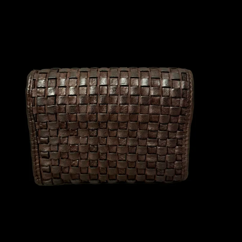 Handmade Wallet In Woven Leather