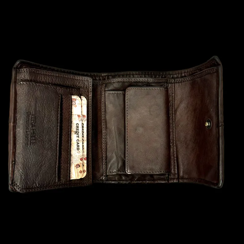 Handmade Wallet In Woven Leather