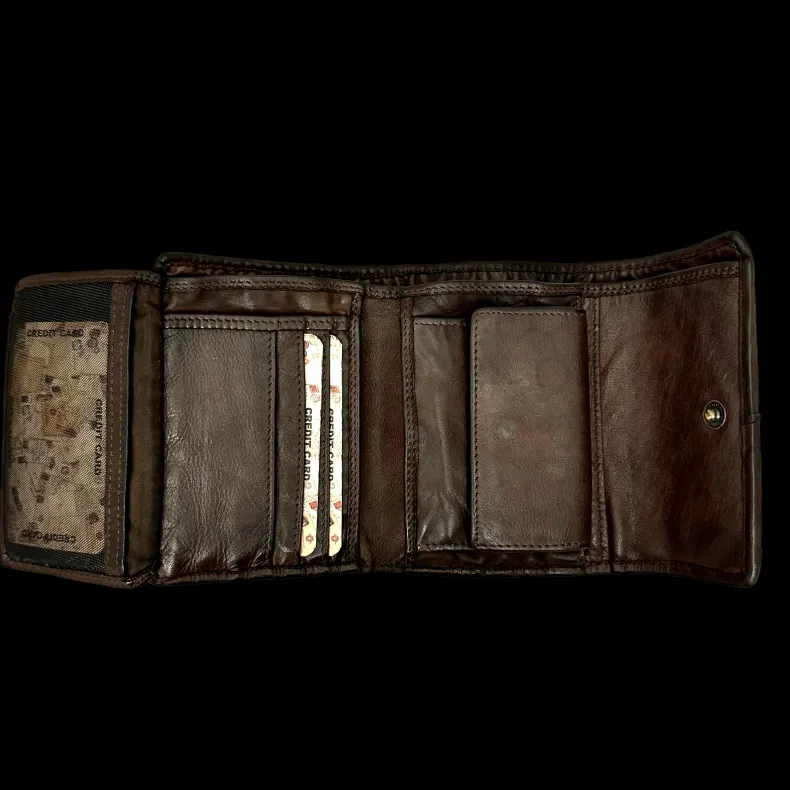 Handmade Wallet In Woven Leather