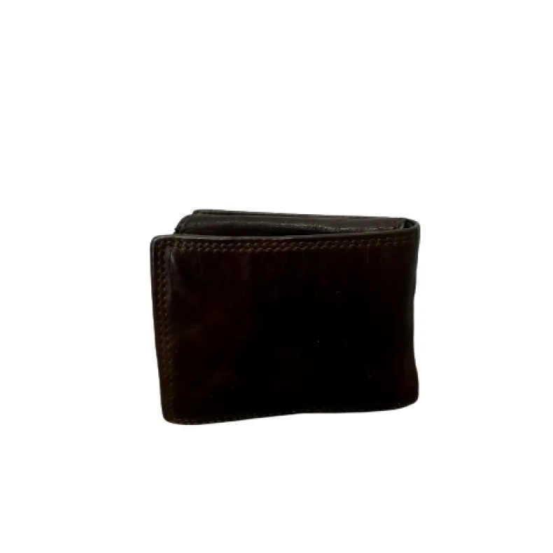 Handmade Wallet In Washed Leather S