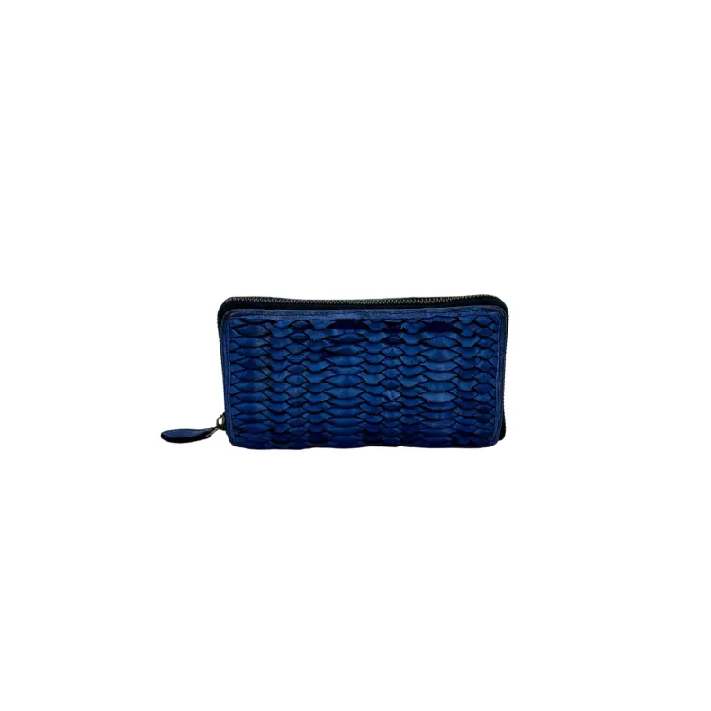 Handmade Wallet In Woven Leather