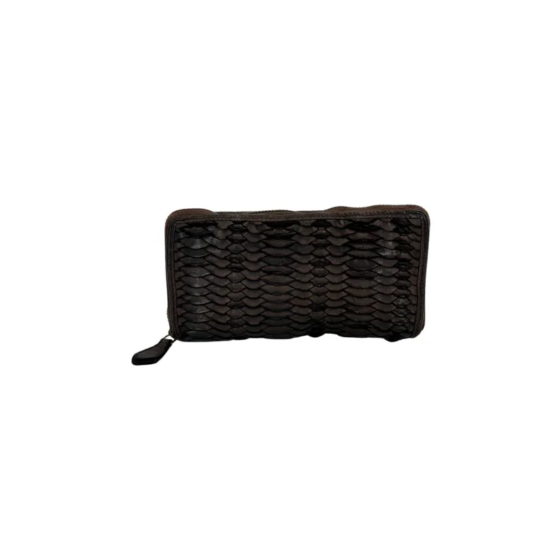 Handmade Wallet In Woven Leather