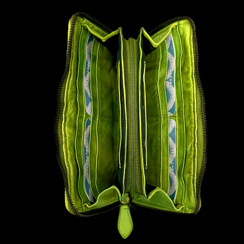 Handmade Wallet In Woven Leather